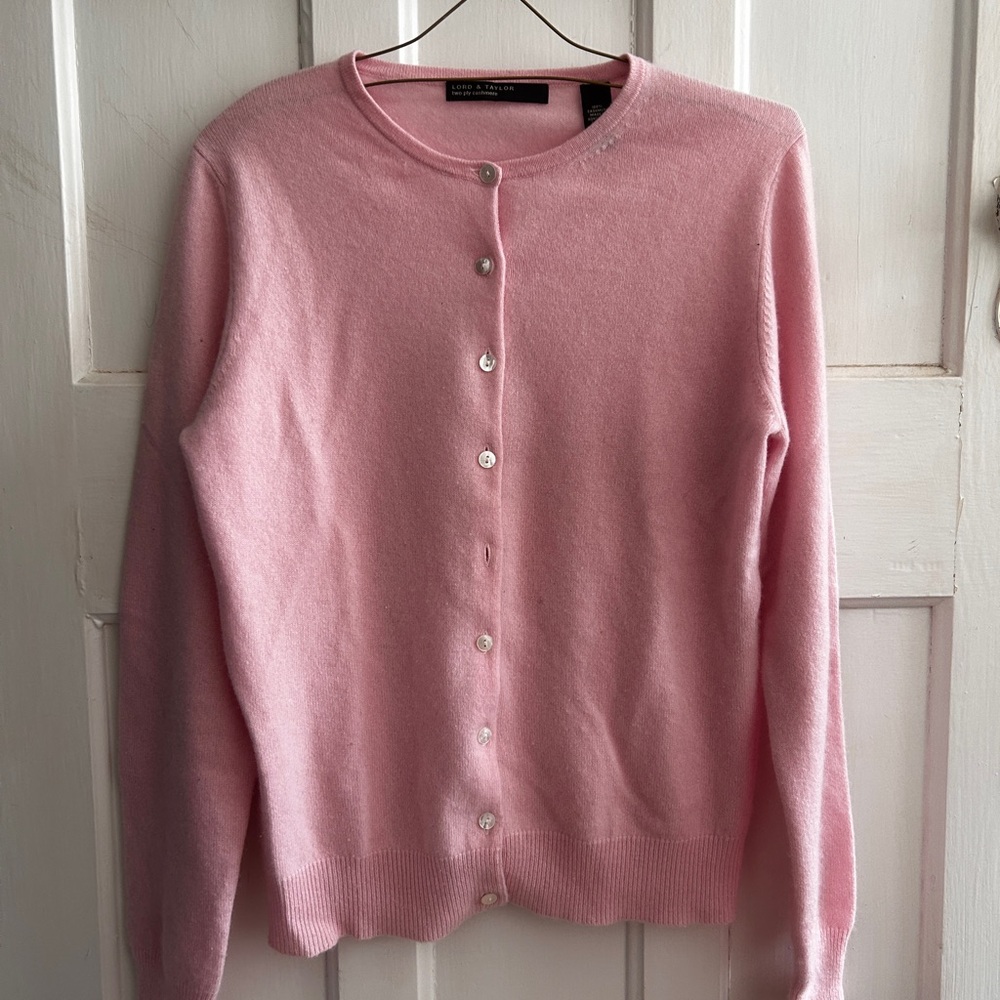Lord & Taylor Two-ply Cashmere Sweater